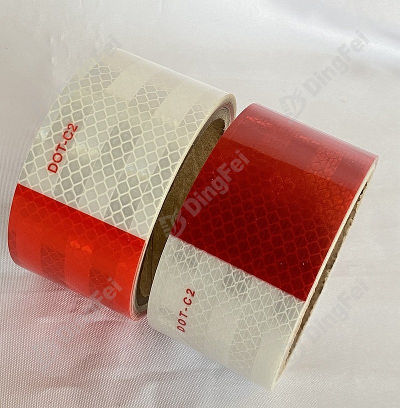 DOT Tape On Trailers - 